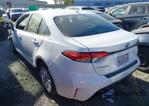 2024 Toyota Corolla Hybrid Le from USA, damaged, VIN JTDBCMFE8R3042163